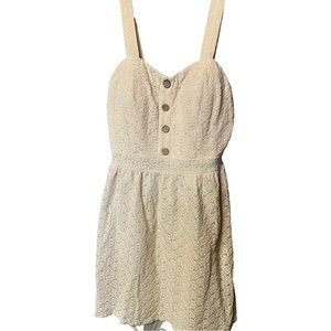 Charlotte Russe Cream Lace Dress